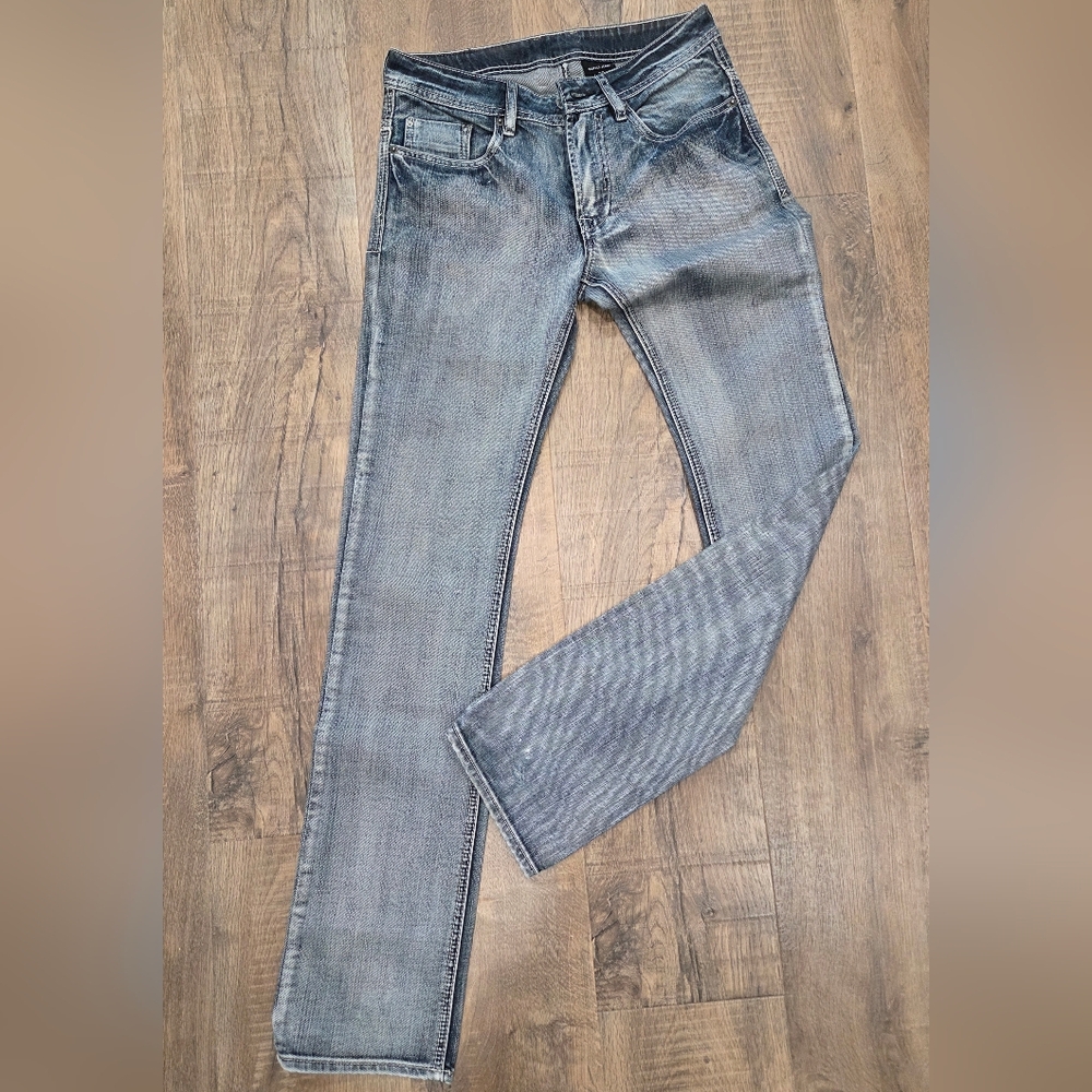 Buffalo David Bitton Women's Straight Leg Vintage Look blue Jeans